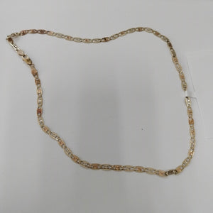 CADENA ORO COMBINADO 14 K 10,10 GRMS (SEMINUEVO)
