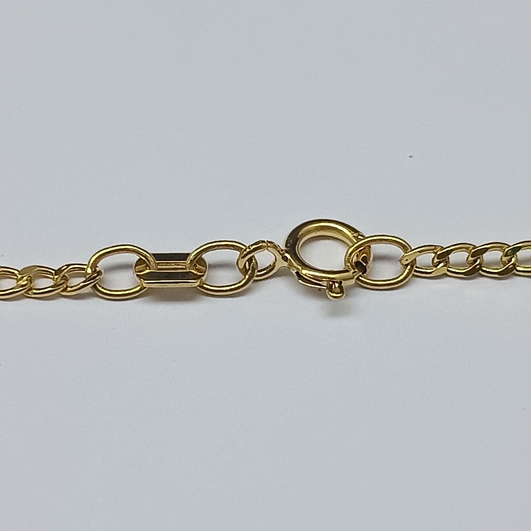CADENAS BARBADA AMARILLA ORO 14K 2 (NUEVO)