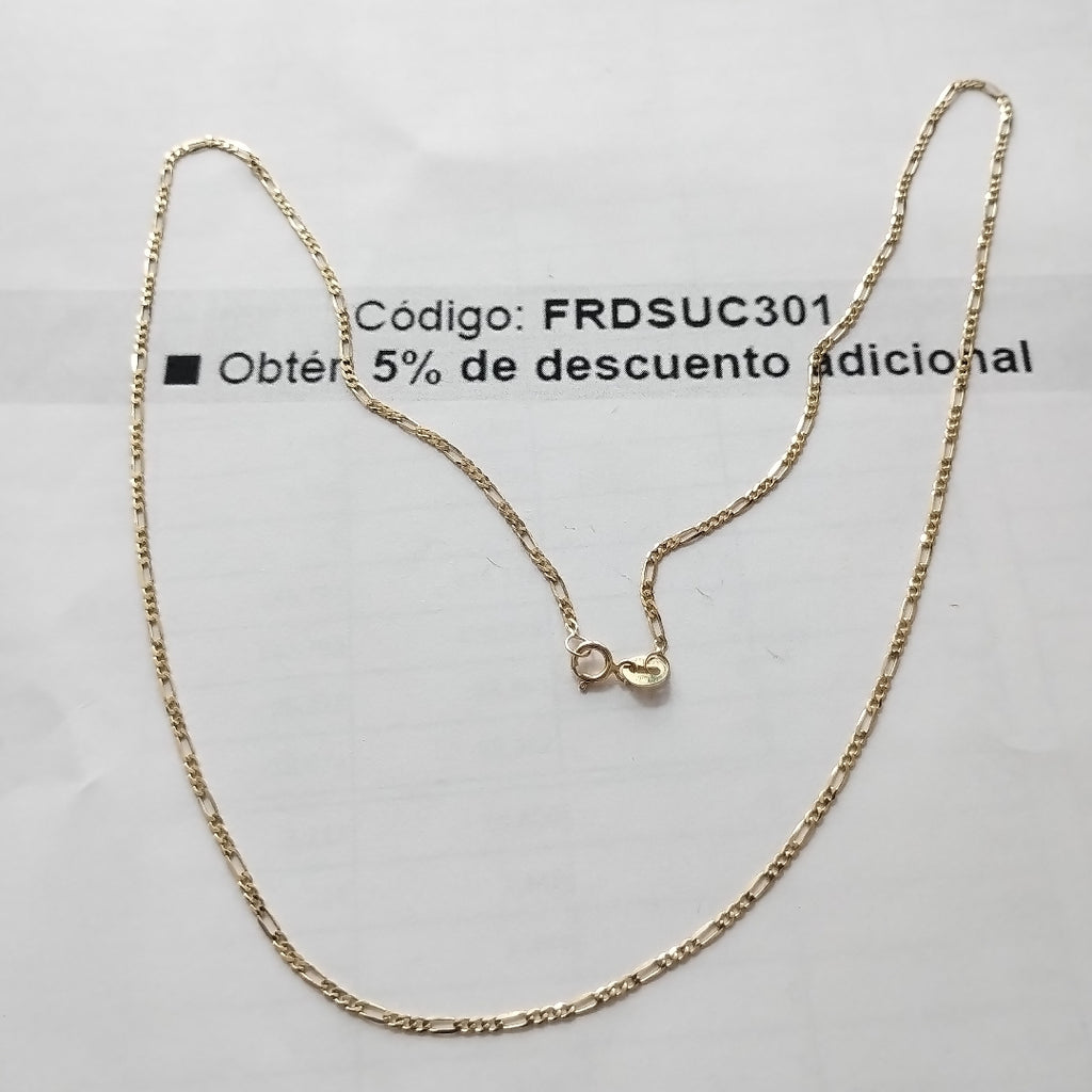 CADENAS CARTIER 3 1 AMARILLA ORO 14K 2 (NUEVO)