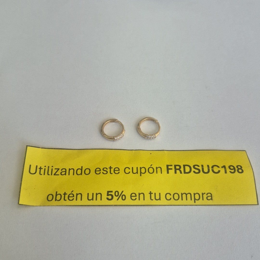 HUGGIES ORO 14K 1.4 (NUEVO)