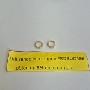 HUGGIES ORO 14K 1.4 (NUEVO)
