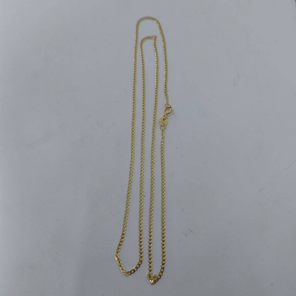 CADENAS BARBADA AMARILLA ORO 14K 2.1 (NUEVO)