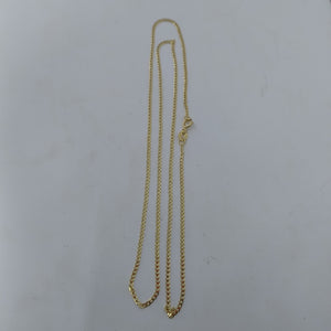 CADENAS BARBADA AMARILLA ORO 14K 2.1 (NUEVO)