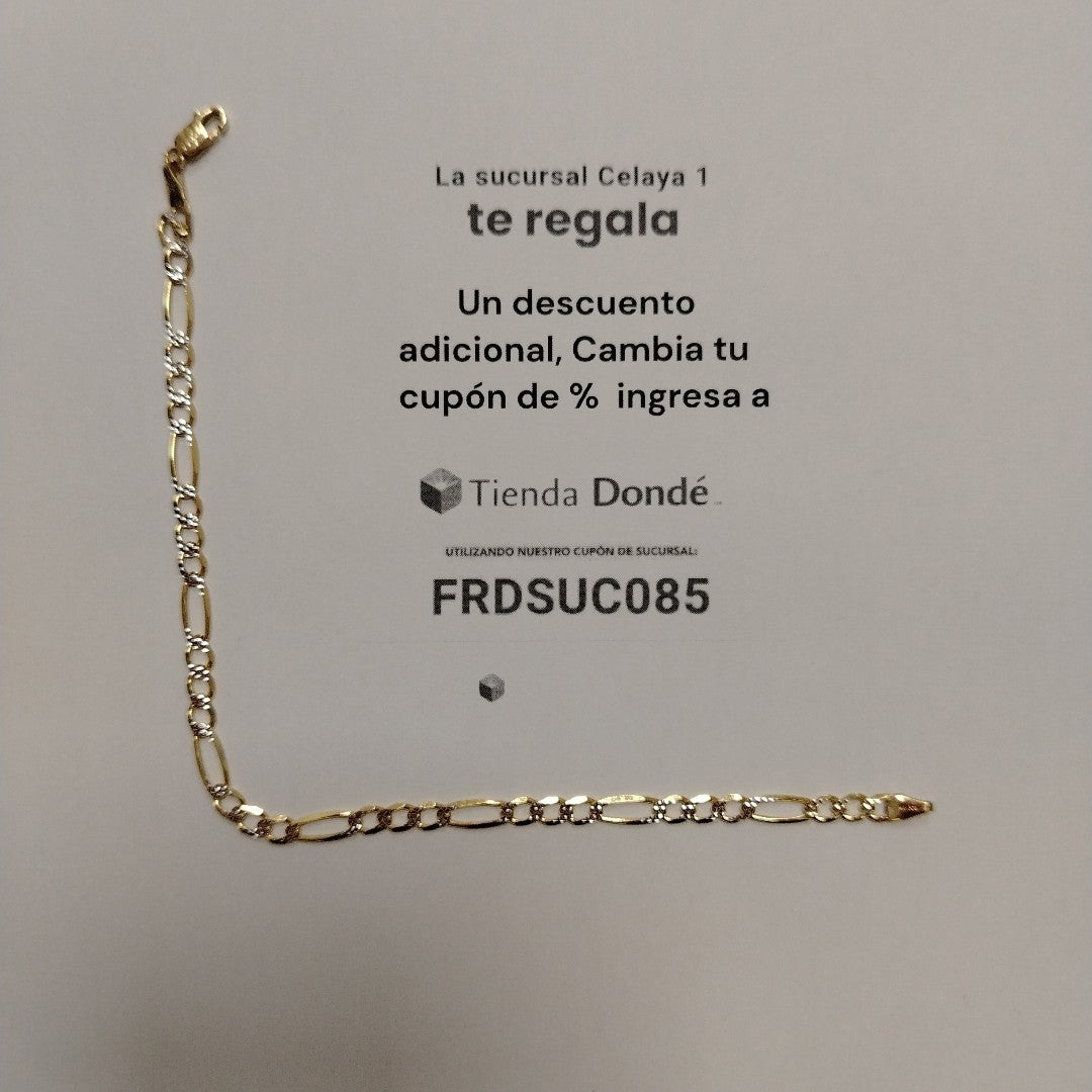 PULSERAS CABALLERO CARTIER 3 1 DIAMANTAD ORO 14K 4.6 (NUEVO)