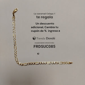 PULSERAS CABALLERO CARTIER 3 1 DIAMANTAD ORO 14K 4.6 (NUEVO)