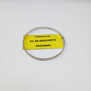 PULSERA RIGIDA PLATA 9,40 GRMS (SEMINUEVO)