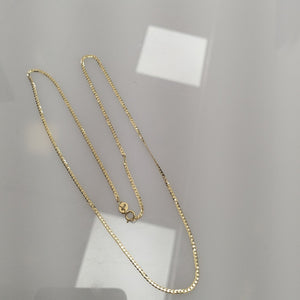 CADENAS BARBADA AMARILLA ORO 14K 2 (NUEVO)