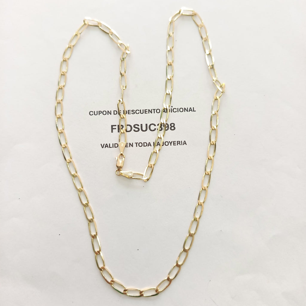 CADENA ESLABON 14K 60 CM 11.8 GR (NUEVO)