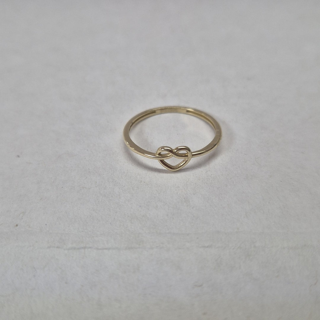 ANILLOS ANILLITO FIG CORAZON 10K TALLA 7 0.8 GR (NUEVO)