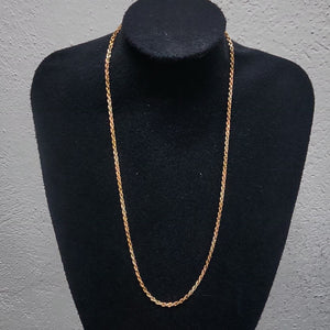 CADENA ORO COMBINADO 14 K 19.5 GRMS (SEMINUEVO)