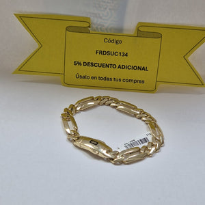 PULSERA MONACO ORO 14K 9.3 (NUEVO)