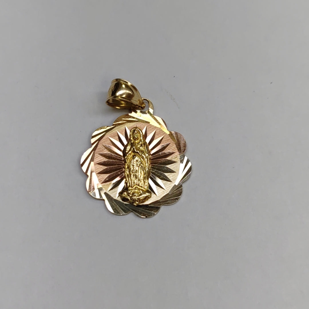 MEDALLA RELIGIOSA ORO 14 K 3 GRMS (SEMINUEVO)