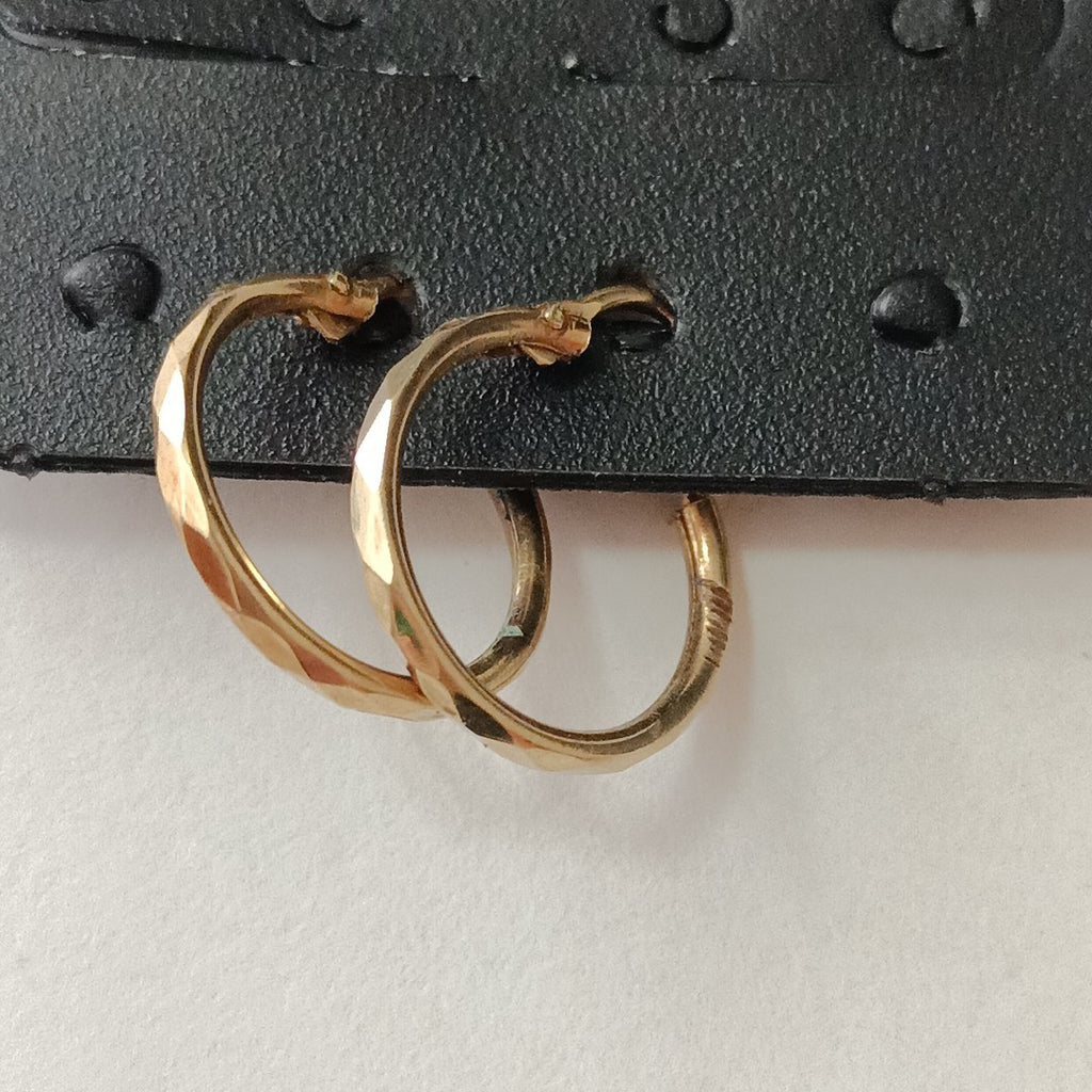 ARRACADAS PAR ORO 10 K 0.9 GRMS (SEMINUEVO)