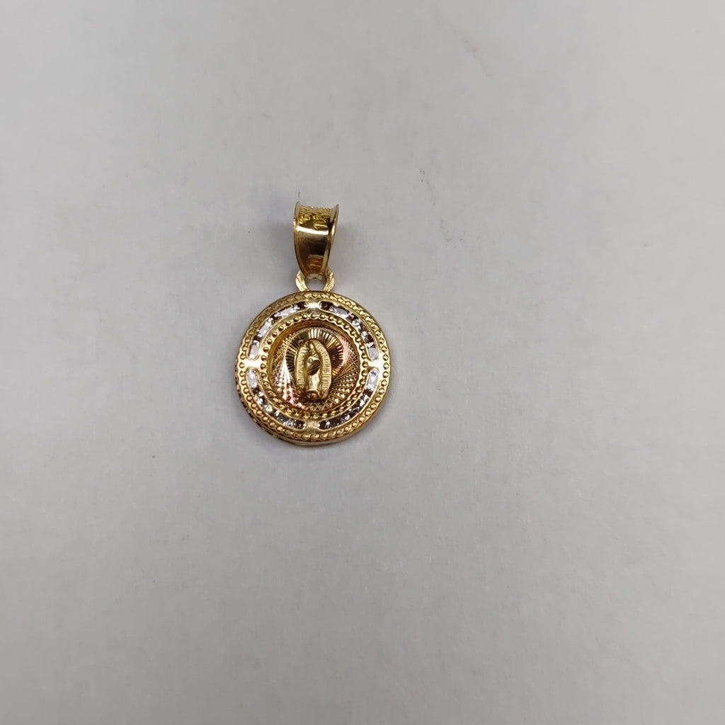 MEDALLA RELIGIOSA ORO 10 K 0,50 GRMS (SEMINUEVO)