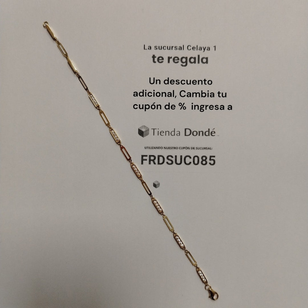 PULSERAS DAMA ORO 14K 3.8 (NUEVO)