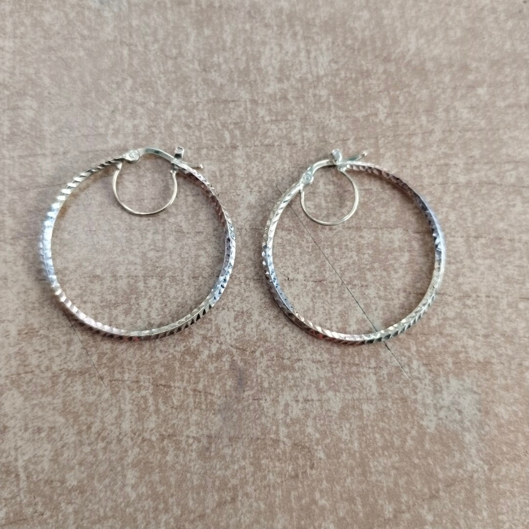 ARRACADAS PAR ORO 14 K 2.6 GRMS (SEMINUEVO)