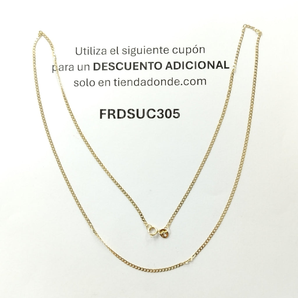 CADENAS BARBADA AMARILLA ORO 14K 2 (NUEVO)