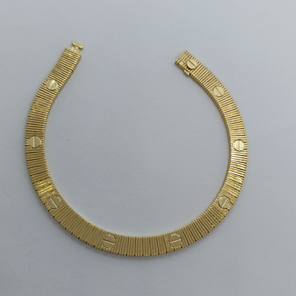 PULSERAS CABALLERO ORO 14K 15.5 (NUEVO)