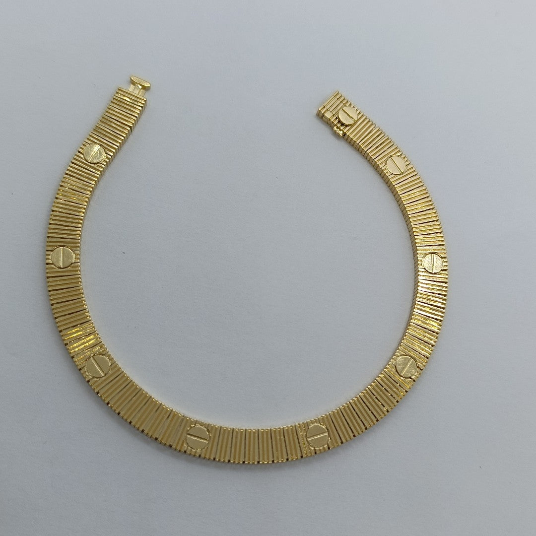 PULSERAS CABALLERO ORO 14K 15.5 (NUEVO)