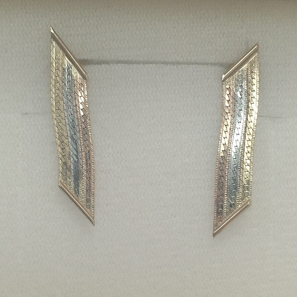 ARETES PAR ORO 10 K 1.3 GRMS (SEMINUEVO)