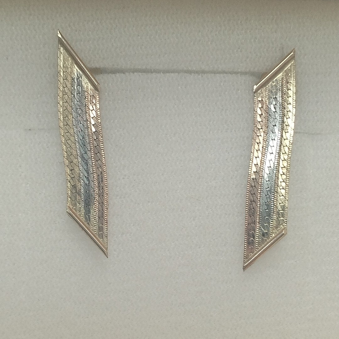 ARETES PAR ORO 10 K 1.3 GRMS (SEMINUEVO)