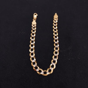 PULSERA BARBADA 14K 21 CM 5.6 GR (NUEVO)
