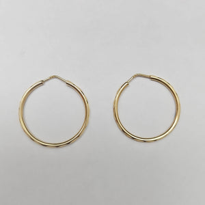 ARRACADAS PAR ORO 14 K 3 GRMS (SEMINUEVO)
