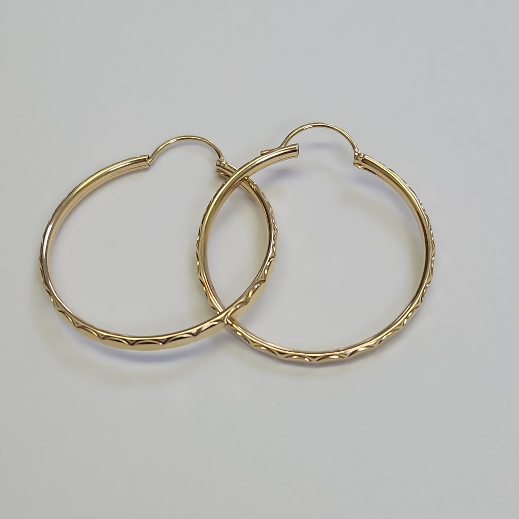 ARRACADAS PAR ORO 14 K 2,90 GRMS (SEMINUEVO)