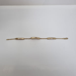 PULSERA ORO 10 K 3.3 GRMS (SEMINUEVO)