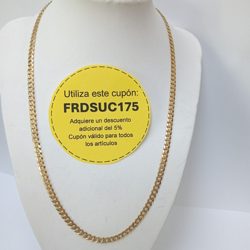 CADENA ORO 14 K 16.5 GRMS (SEMINUEVO)