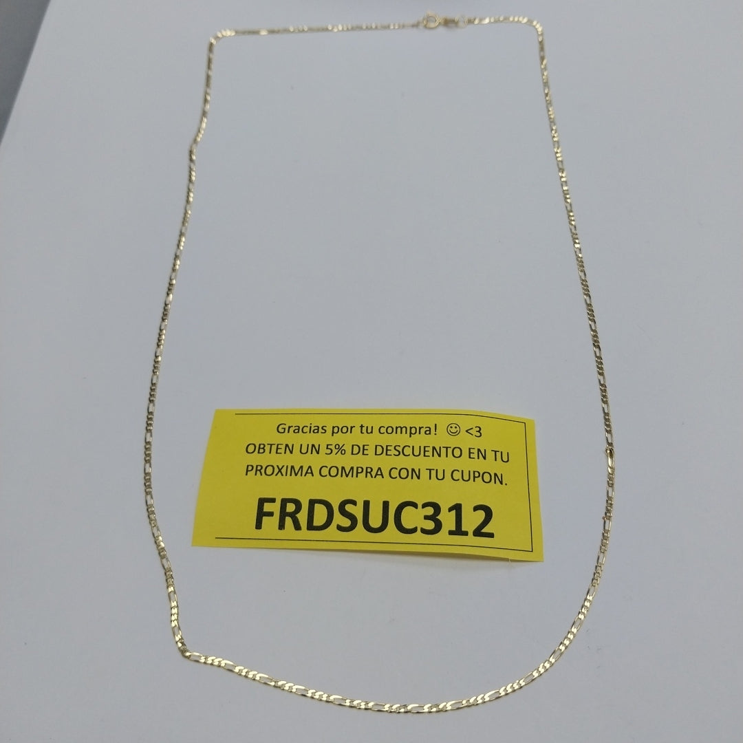 CADENAS CARTIER 3 1 AMARILLA ORO 14K 2.2 (NUEVO)