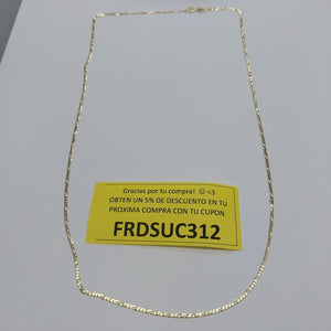 CADENAS CARTIER 3 1 AMARILLA ORO 14K 2.2 (NUEVO)