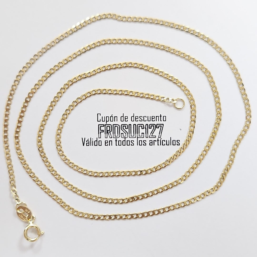 CADENAS BARBADA AMARILLA ORO 14K 2 (NUEVO)