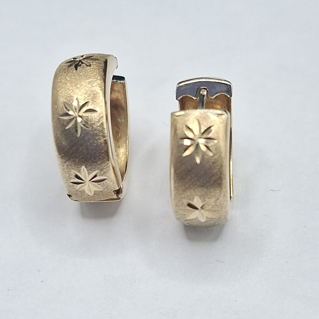 ARETES PAR ORO 14 K 3.2 GRMS (SEMINUEVO)