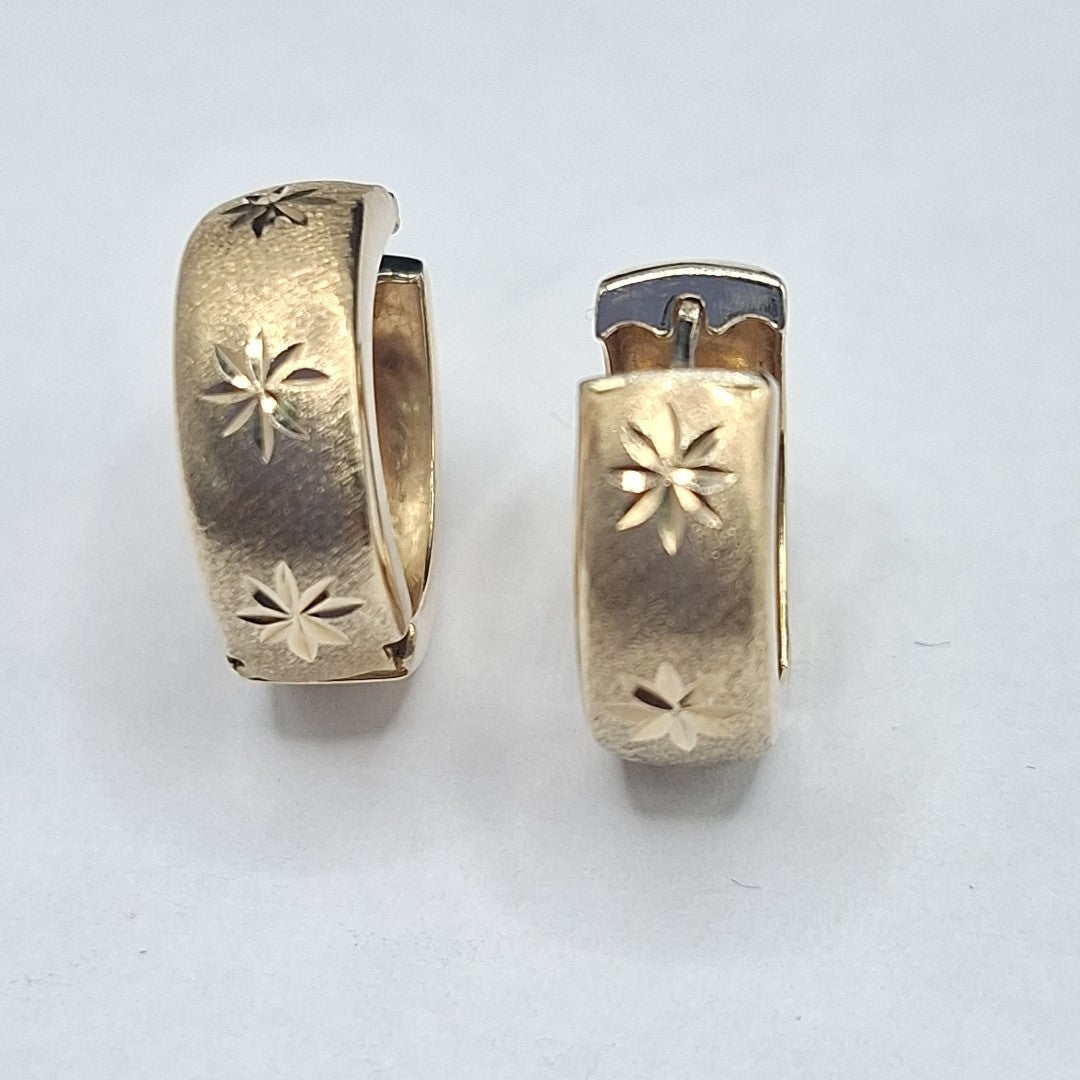 ARETES PAR ORO 14 K 3.2 GRMS (SEMINUEVO)