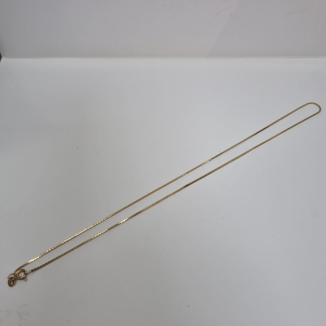 CADENA ORO 14 K 3.8 GRMS (SEMINUEVO)