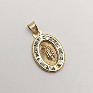 MEDALLA RELIGIOSA ORO 10 K 0,80 GRMS (SEMINUEVO)
