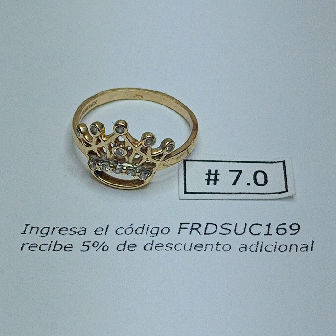 ANILLITO ORO 14 K 2,60 GRMS (SEMINUEVO)