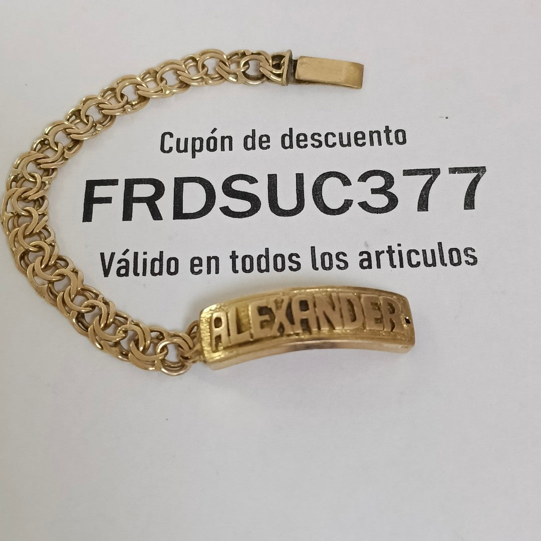ESCLAVA ORO 8 K 8.1 GRMS (SEMINUEVO)