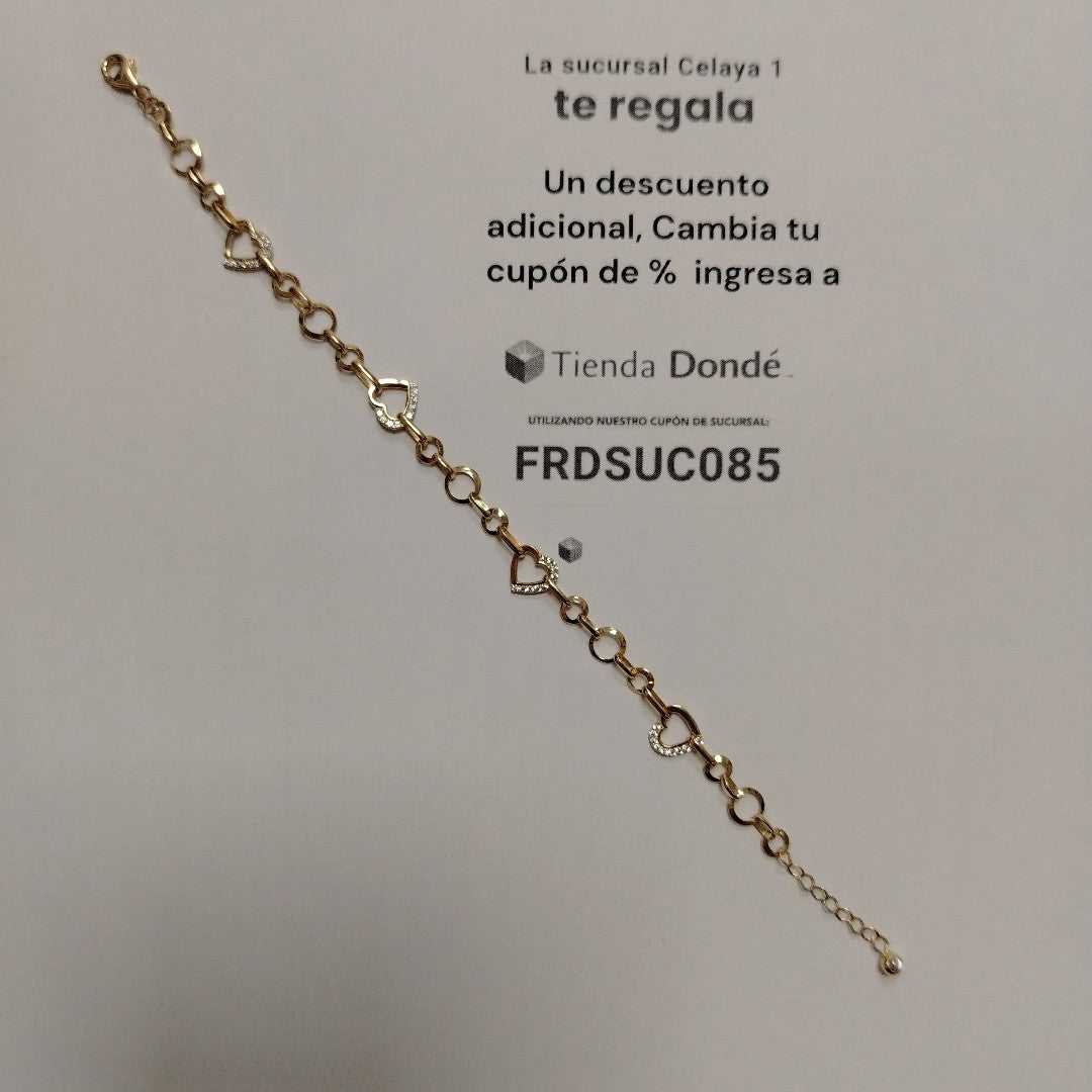 PULSERAS DAMA ORO 14K 3 (NUEVO)