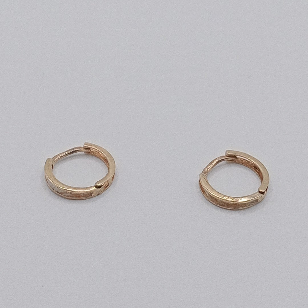 ARRACADAS PAR ORO 10 K 0,80 GRMS (SEMINUEVO)