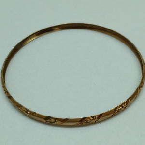 PULSERA RIGIDA ORO 10 K 4,80 GRMS (SEMINUEVO)