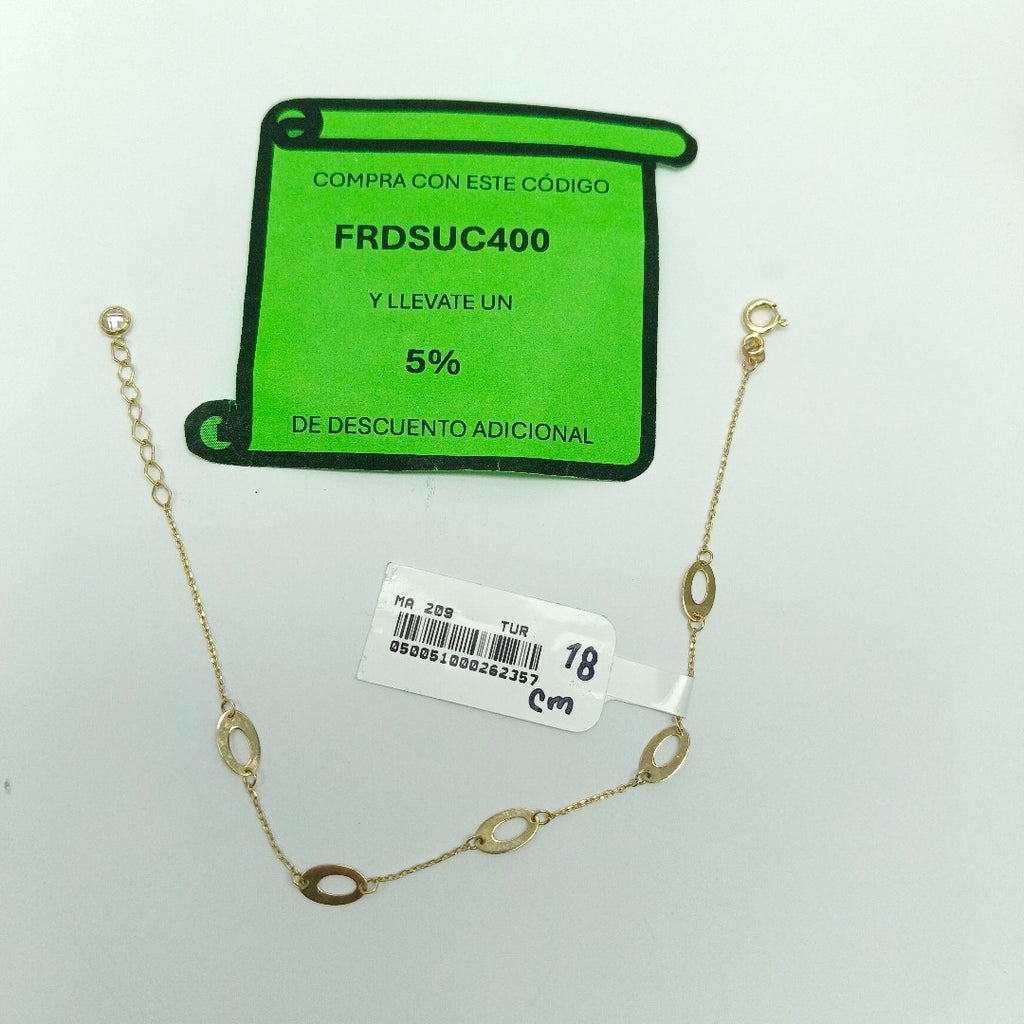 PULSERAS DAMA ORO 14K 1 (NUEVO)