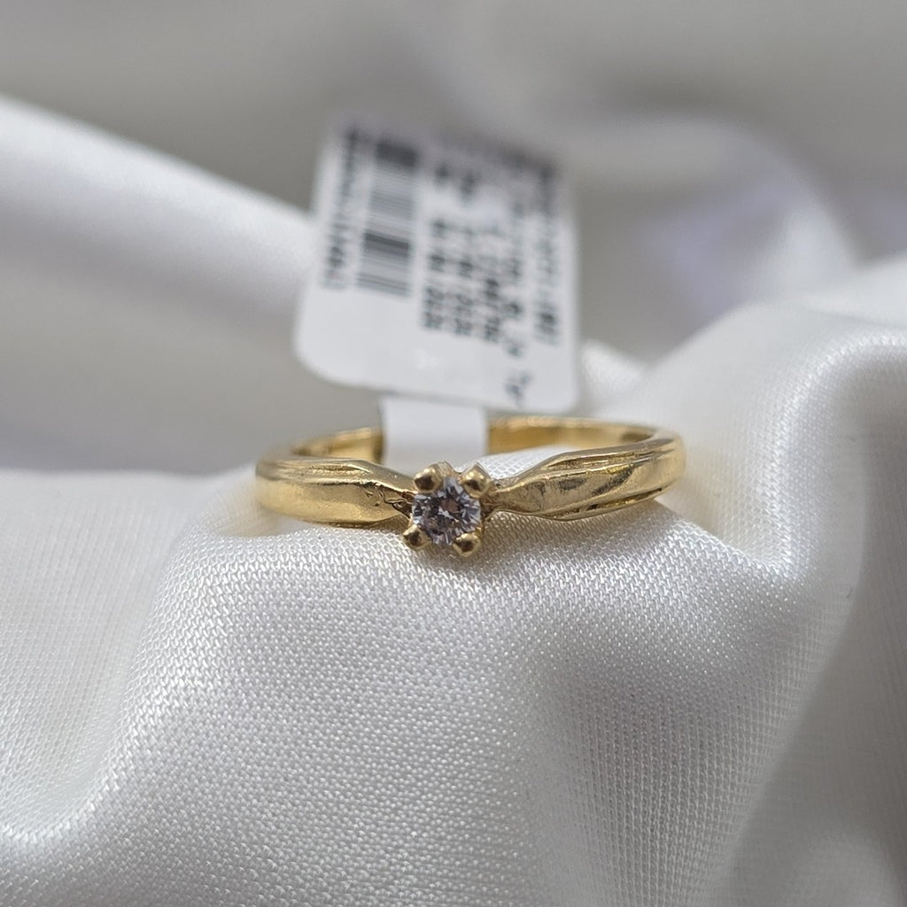 SOLITARIO ORO 14 K 2,70 GRMS (SEMINUEVO)