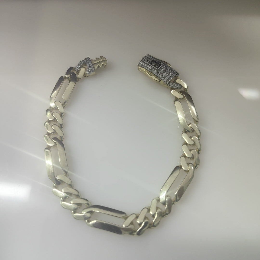 PULSERA MONACO ORO 14K 9.9 (NUEVO)
