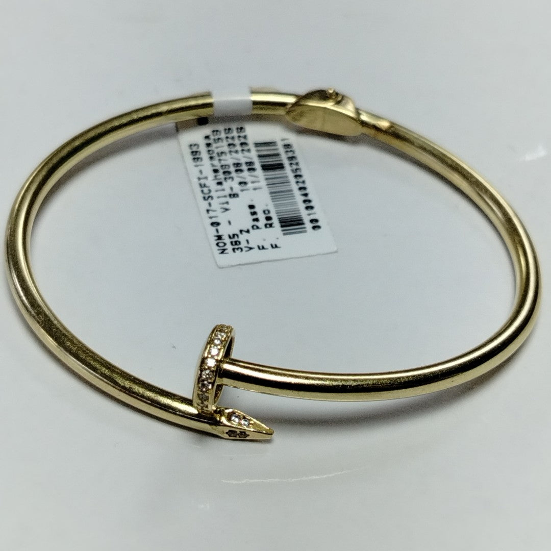 PULSERA RIGIDA ORO 10 K 7.7 GRMS (SEMINUEVO)