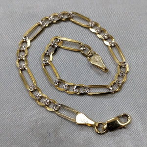 PULSERA 3X1 14K 18 CM 3.9 GR (NUEVO)