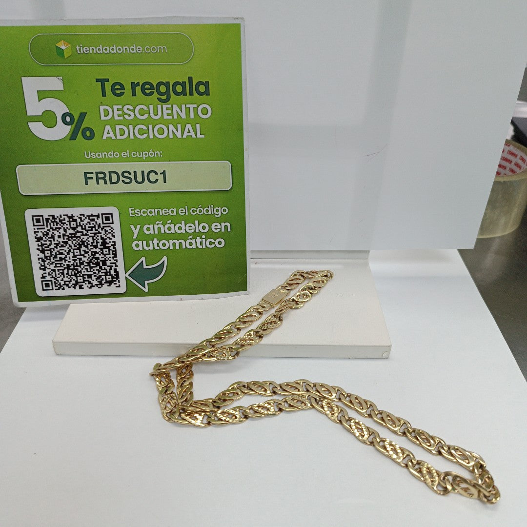 CADENA ORO 14 K 82.8 GRMS (SEMINUEVO)