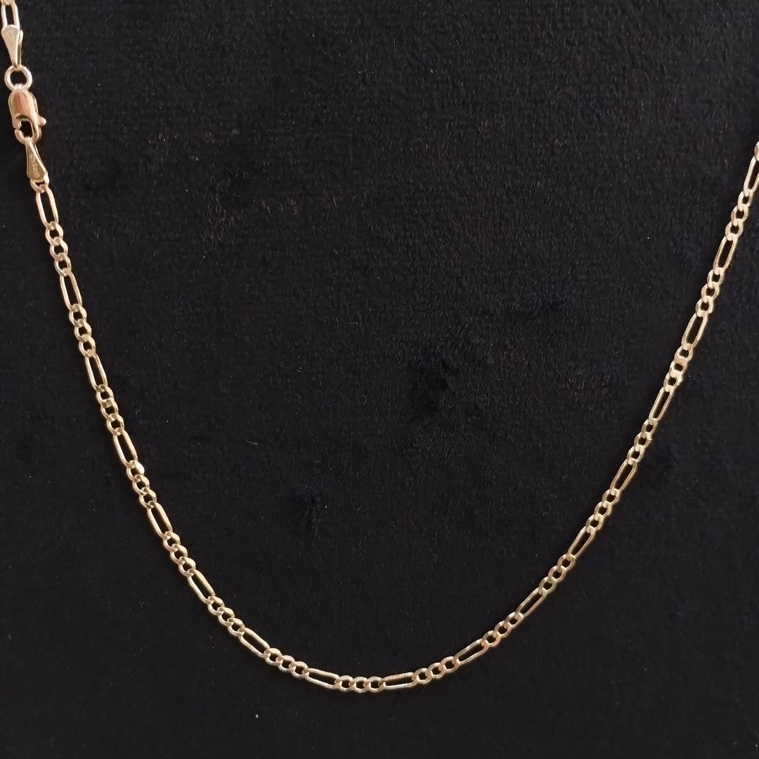 CADENA 3X1 14K 60 CM 5.4 GR (NUEVO)