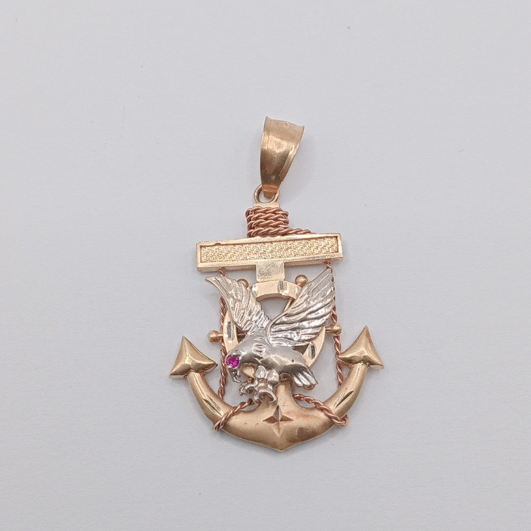 DIJE ORO COMBINADO 14 K 8,50 GRMS (SEMINUEVO)